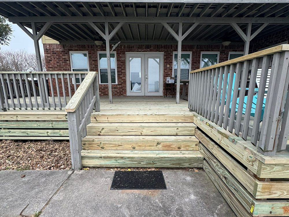 stairs deck